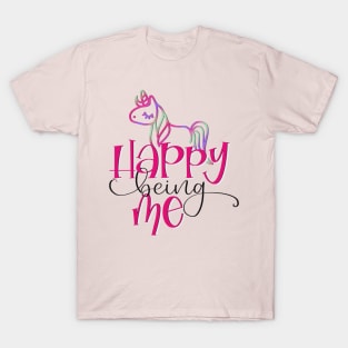 Happy Being Me T-Shirt